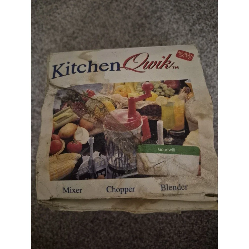 Mixer Quik As Seen On TV Mixes Chops and Blends Ultimate Mixer & Chopper